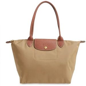 Long Champ Le Pliage Original Large Nylon Tote Bag - Desert Tan